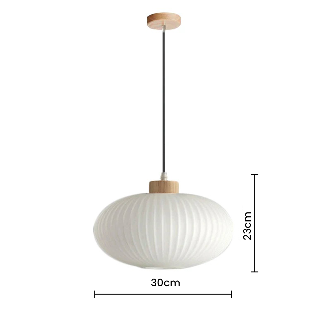 White Glass Lighting Fixture