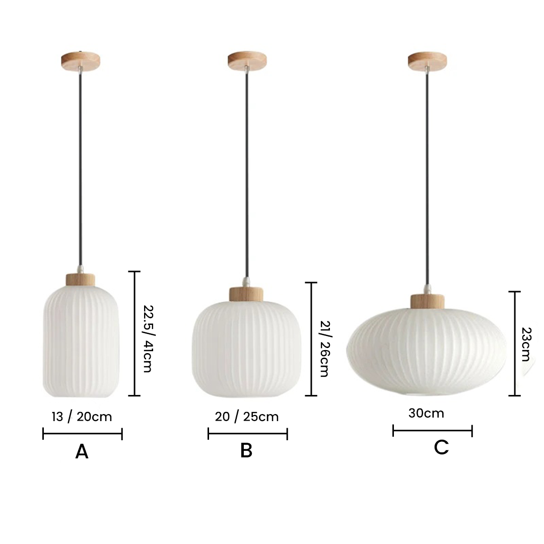 White Glass Lighting Fixture