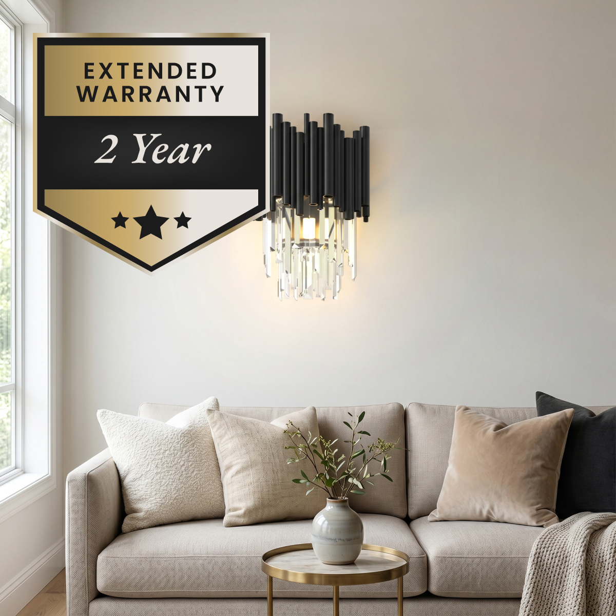 2-Year Extended Warranty (Obsidian Sconce)