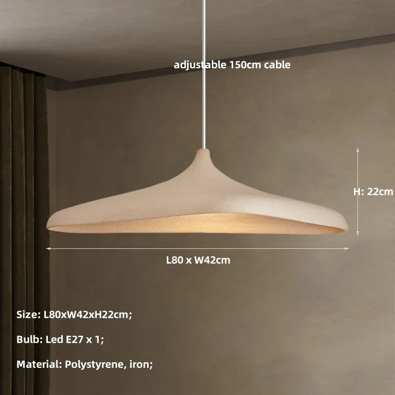 Japanese Wabi-Sabi LED Pendant Hanging Lamp