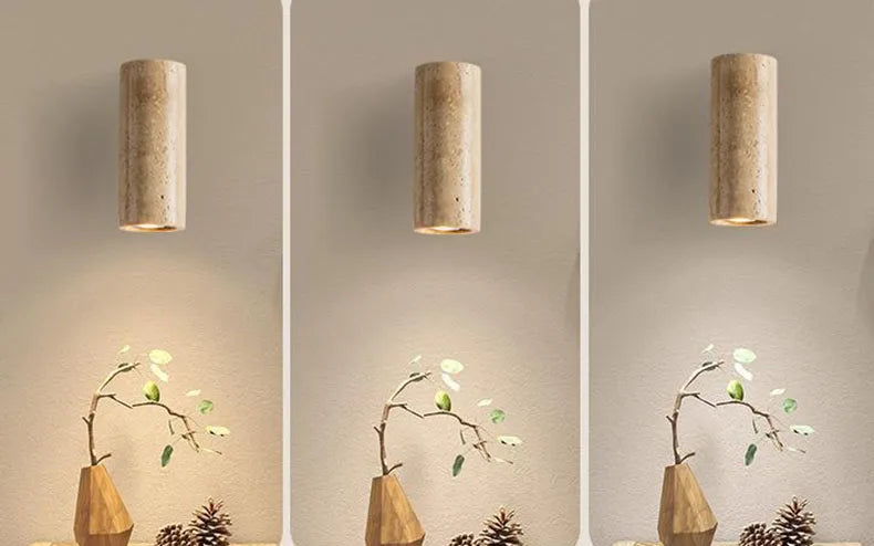 Natural Stone LED Wall Lamp