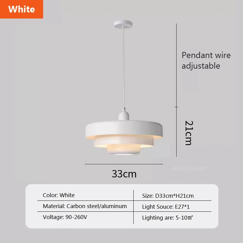 Nordic Pendant Aluminum Ceiling Chandelier Decor Light