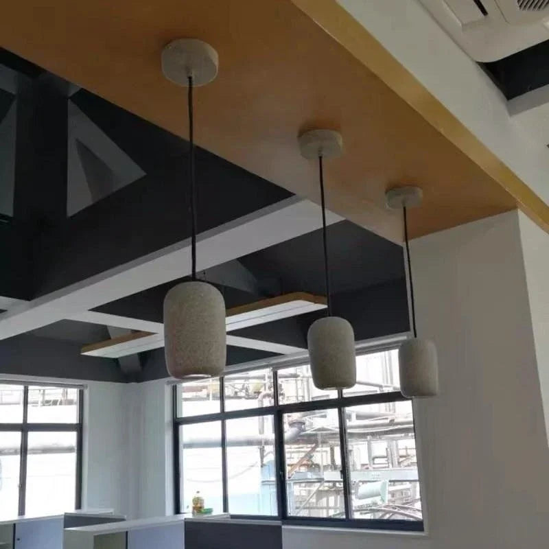 Minimalist Cement LED Creative Terrazzo Pendant Lamp