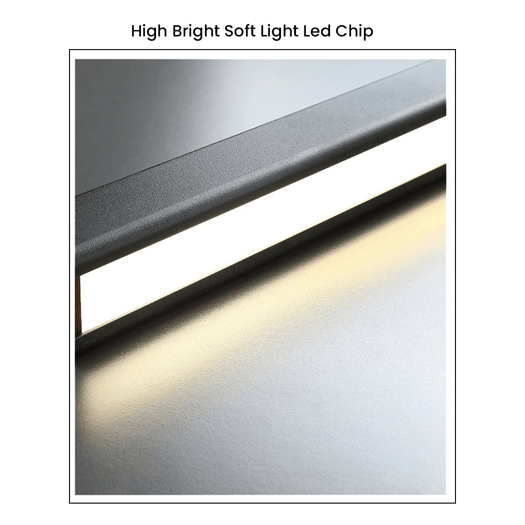 Nordic Chandelier Horizontal LED Strip Lamp
