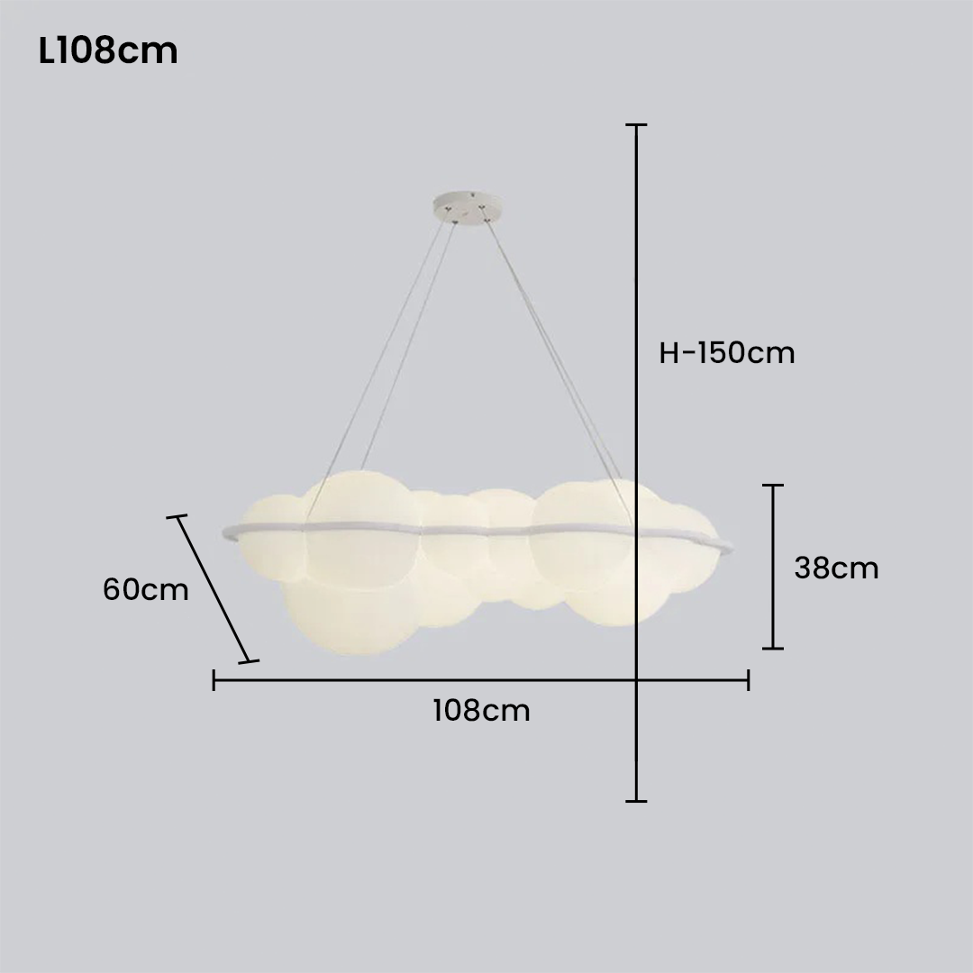 Modern Nuvola LED Cloud Ceiling Lamp