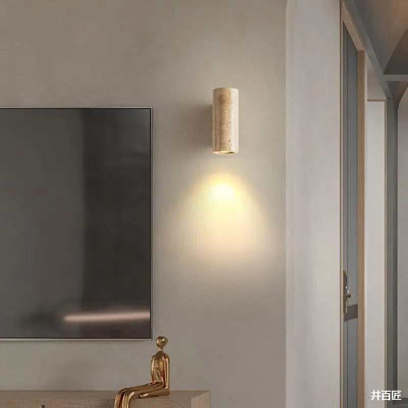 Natural Stone LED Wall Lamp