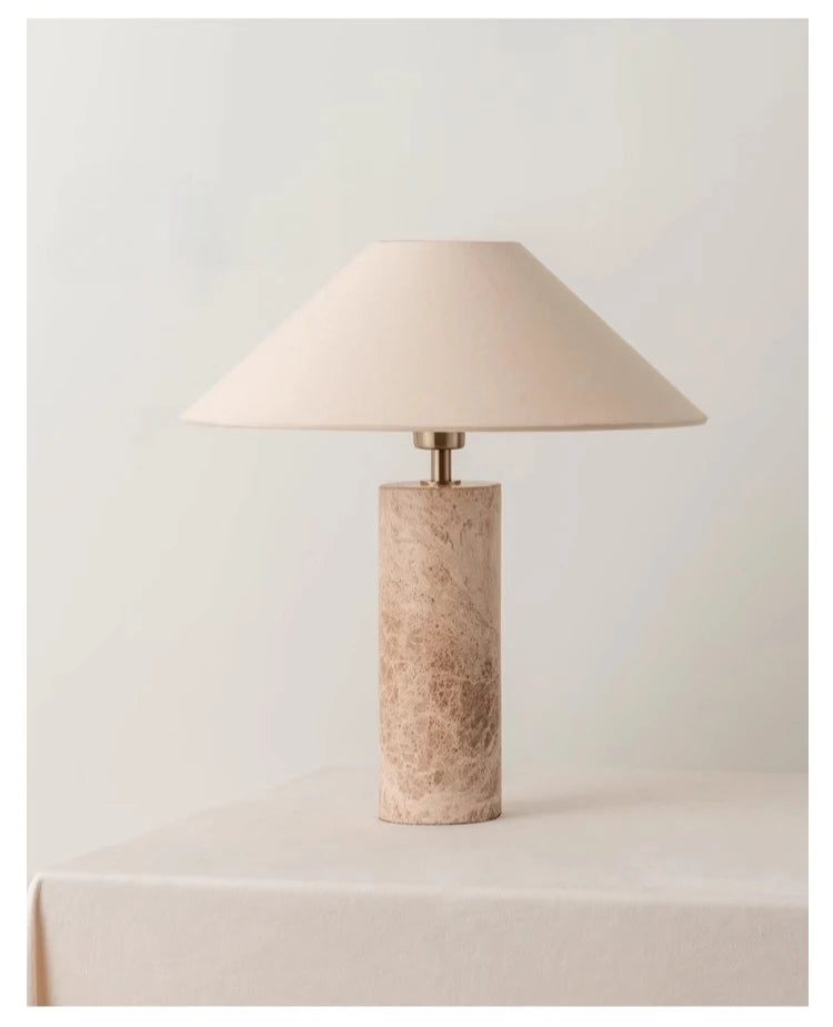 Japanese Wabi-Sabi Style Marble Desk Lamp