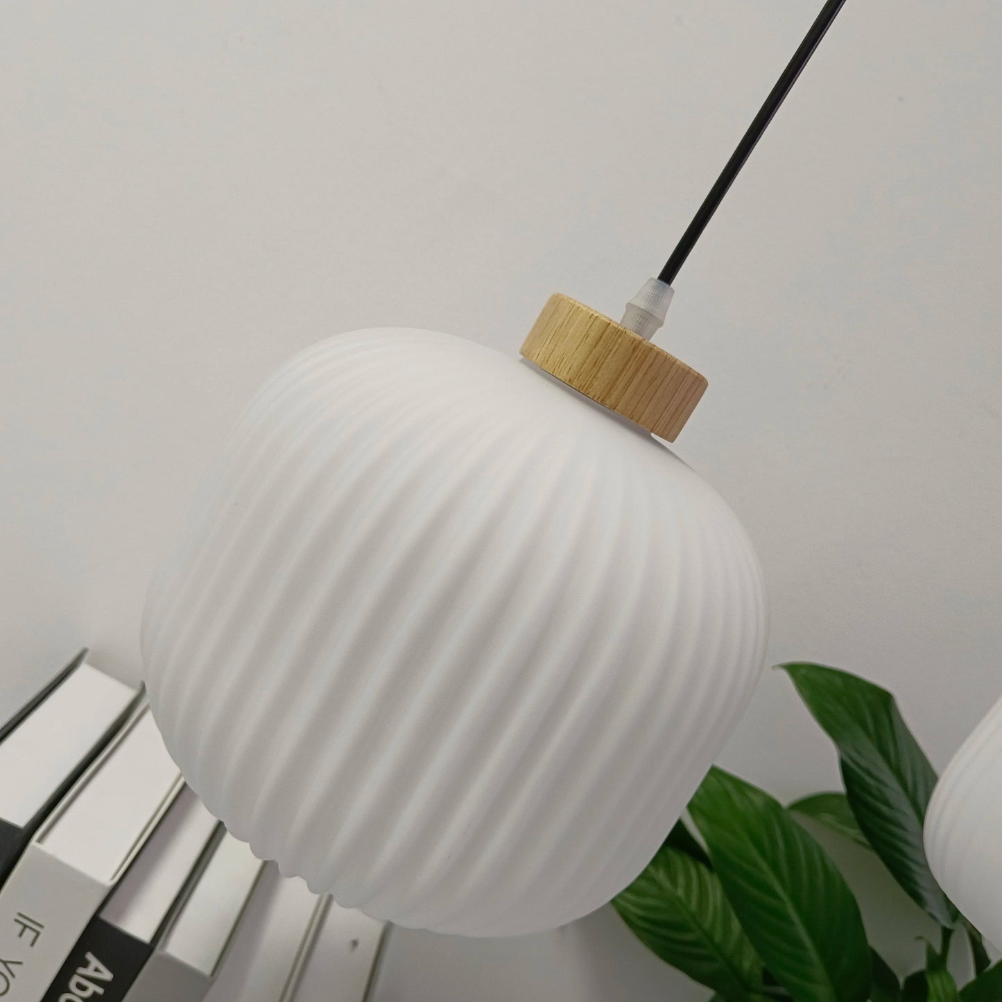 White Glass Lighting Fixture
