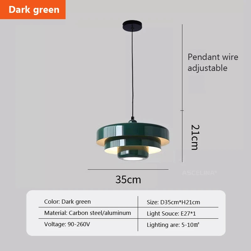 Nordic Pendant Aluminum Ceiling Chandelier Decor Light