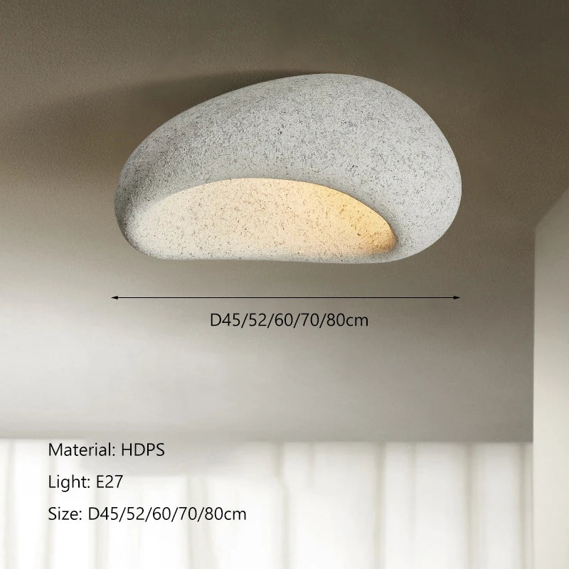 Nordic Minimalist Wabi Sabi Ceiling Lamp