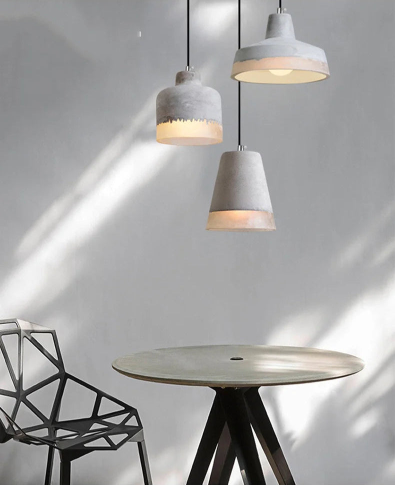 Modern Minimalist Industrial Style LED Single Pendant Light