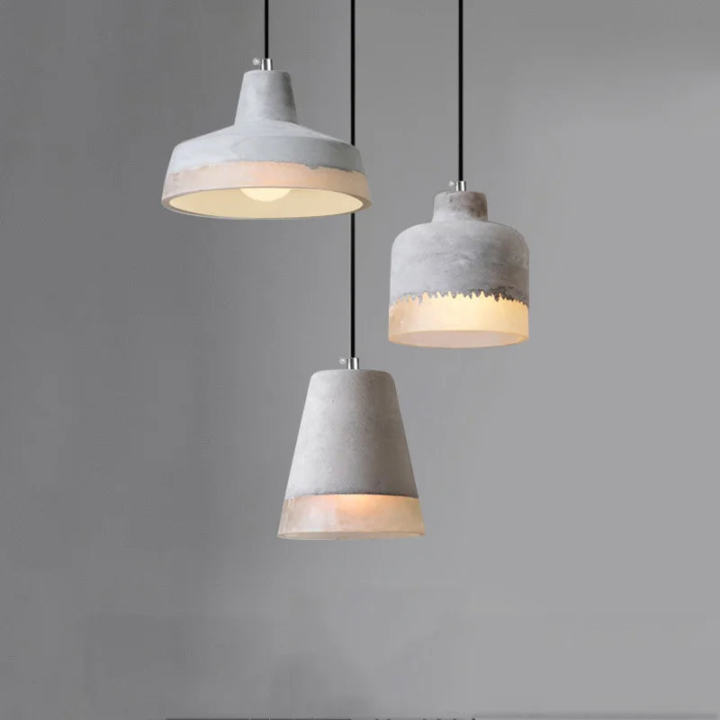 Modern Minimalist Industrial Style LED Single Pendant Light