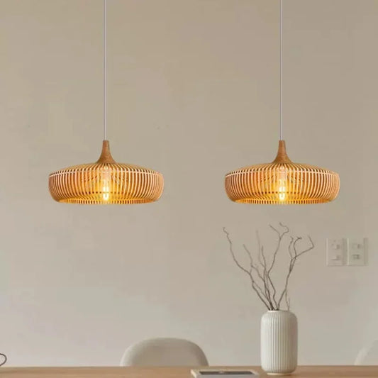 Modern Wood LED Pendant Lights