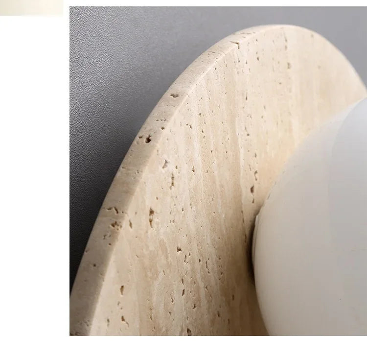 Modern Background Indoor/Outdoor Stone Sconce Lighting