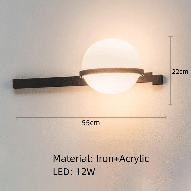 Modern Art Deco Dimmable Wall Lights