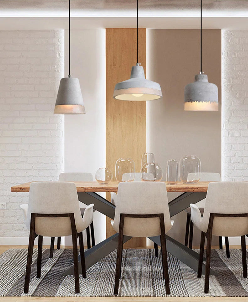 Modern Minimalist Industrial Style LED Single Pendant Light