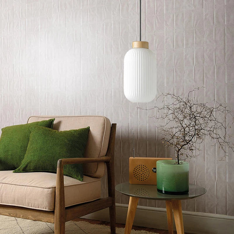 White Glass Lighting Fixture