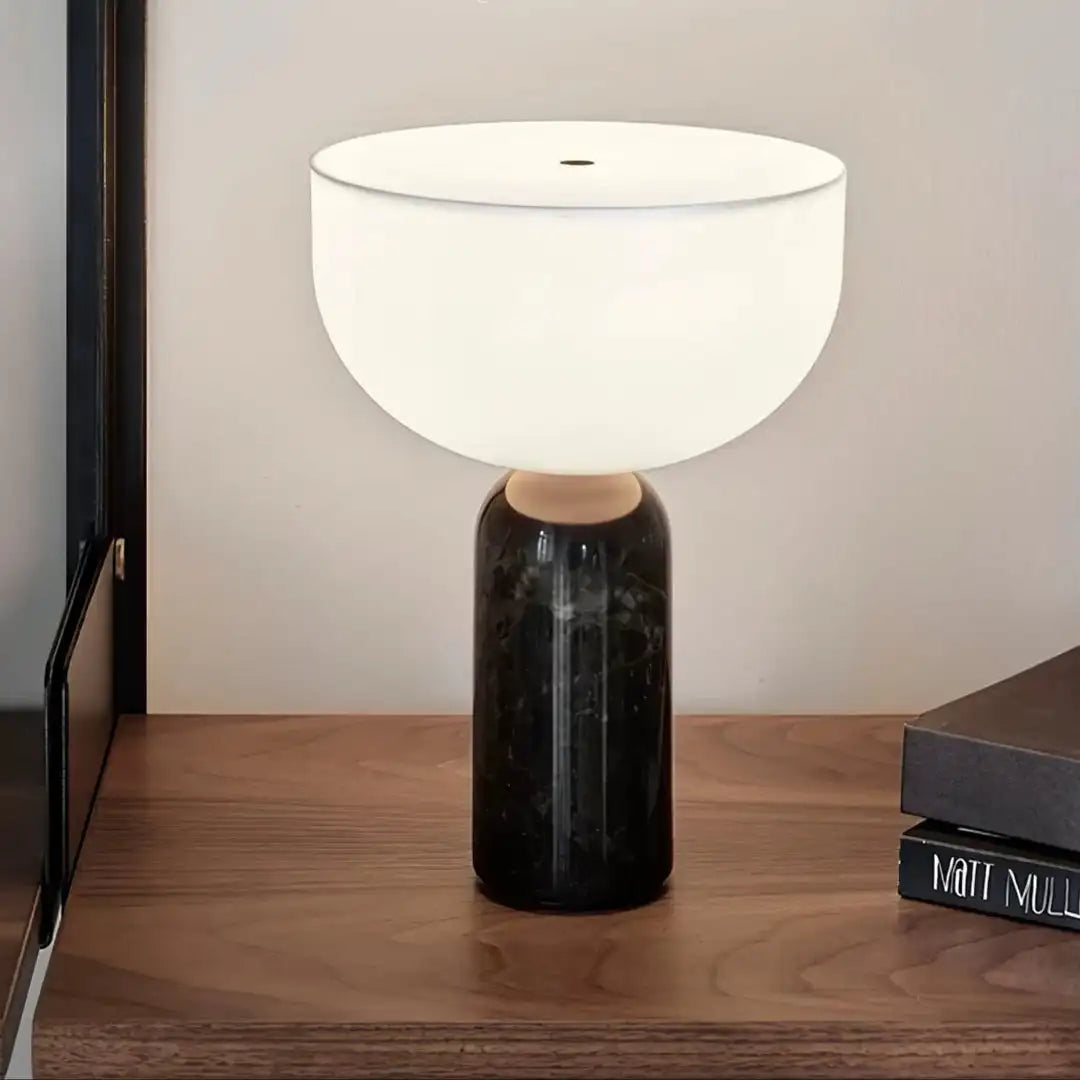 Danish Design Decorative Modern Marble Mushroom Touch Lamp