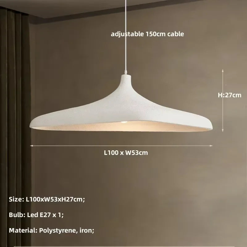 Japanese Wabi-Sabi LED Pendant Hanging Lamp