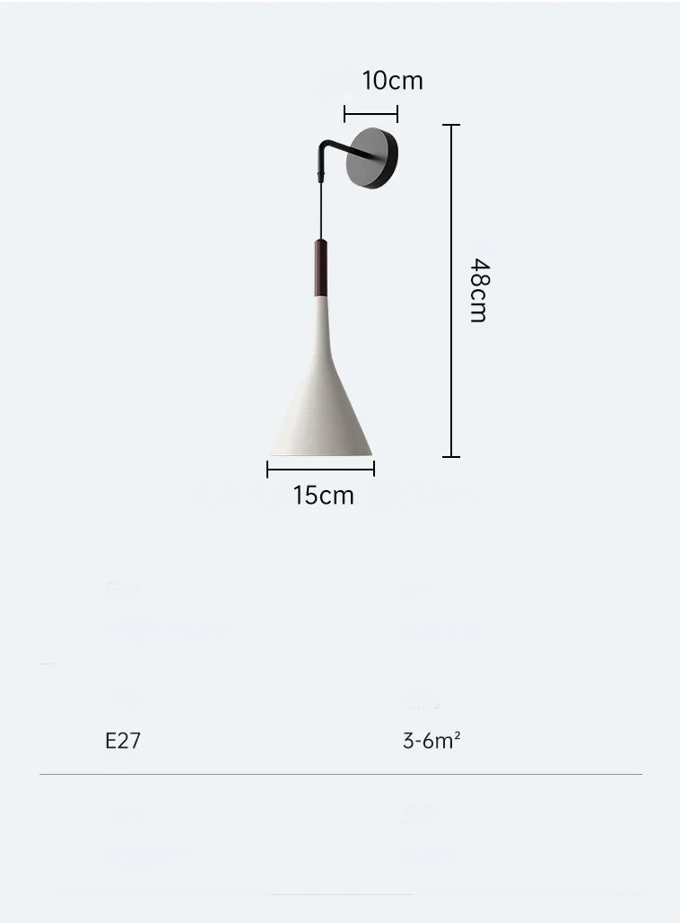 Nordic Modern Iron Aluminium Wall Lamps