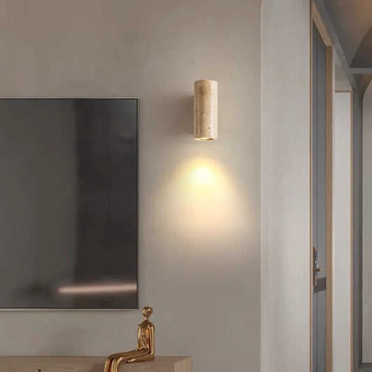 Modern Background Indoor/Outdoor Stone Sconce Lighting