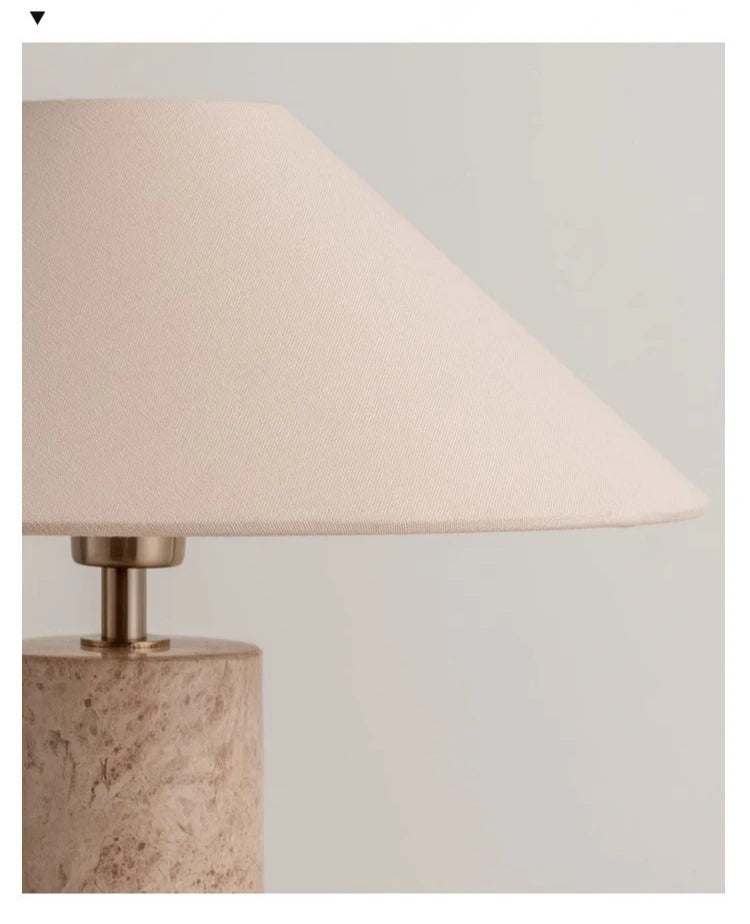 Japanese Wabi-Sabi Style Marble Desk Lamp