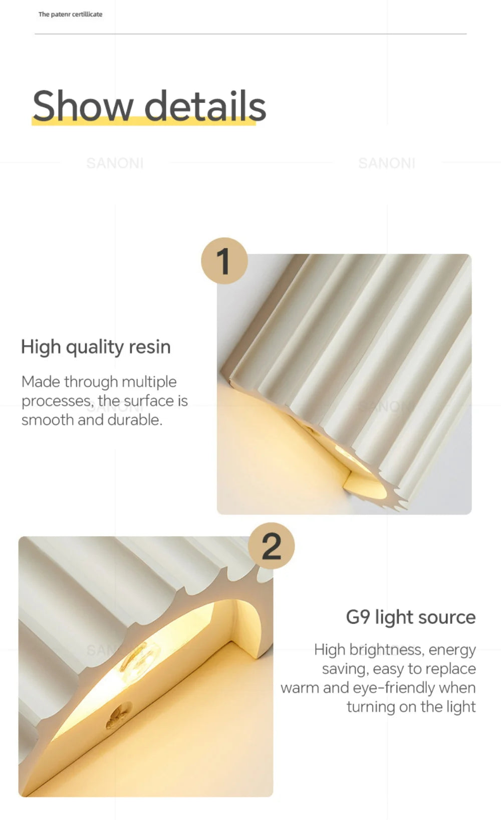 Modern LED Sconce Wall Light Fixture
