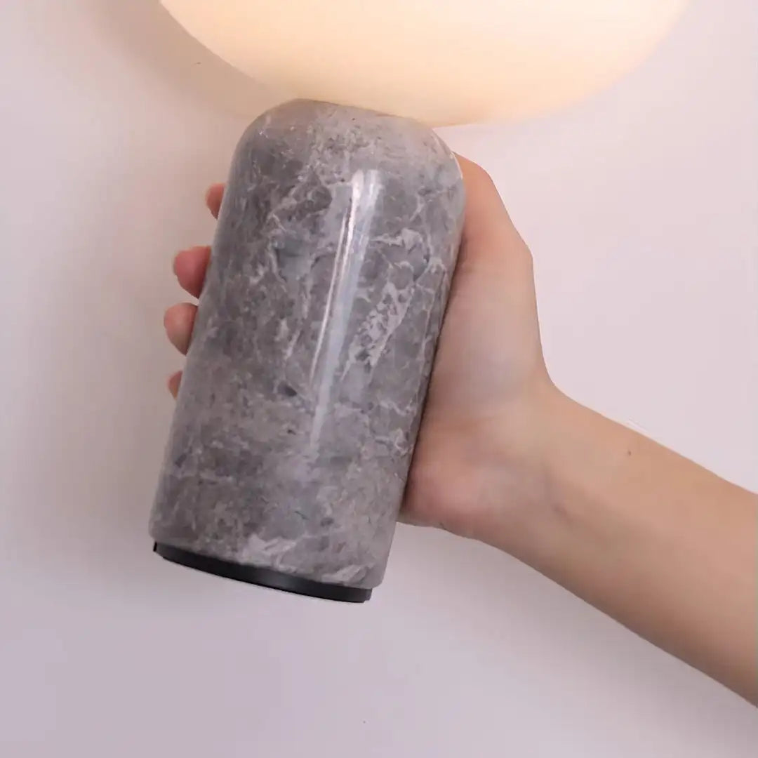 Danish Design Decorative Modern Marble Mushroom Touch Lamp