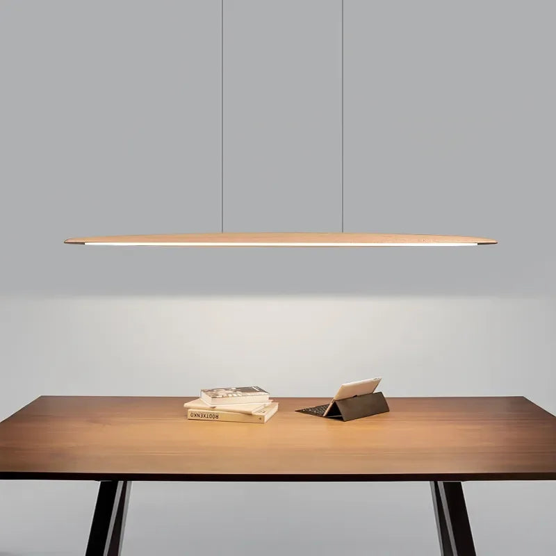 Wooden Linear Pendant Hanging Lamps