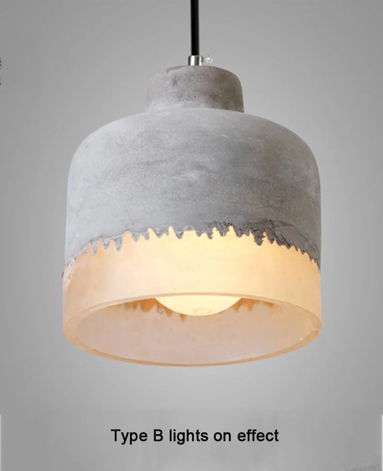 Modern Minimalist Industrial Style LED Single Pendant Light