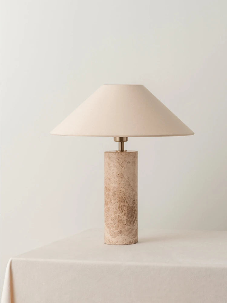 Japanese Wabi-Sabi Style Marble Desk Lamp