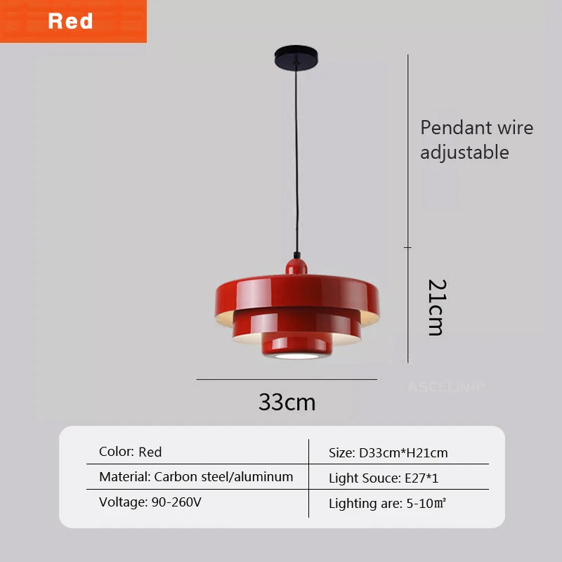 Nordic Pendant Aluminum Ceiling Chandelier Decor Light
