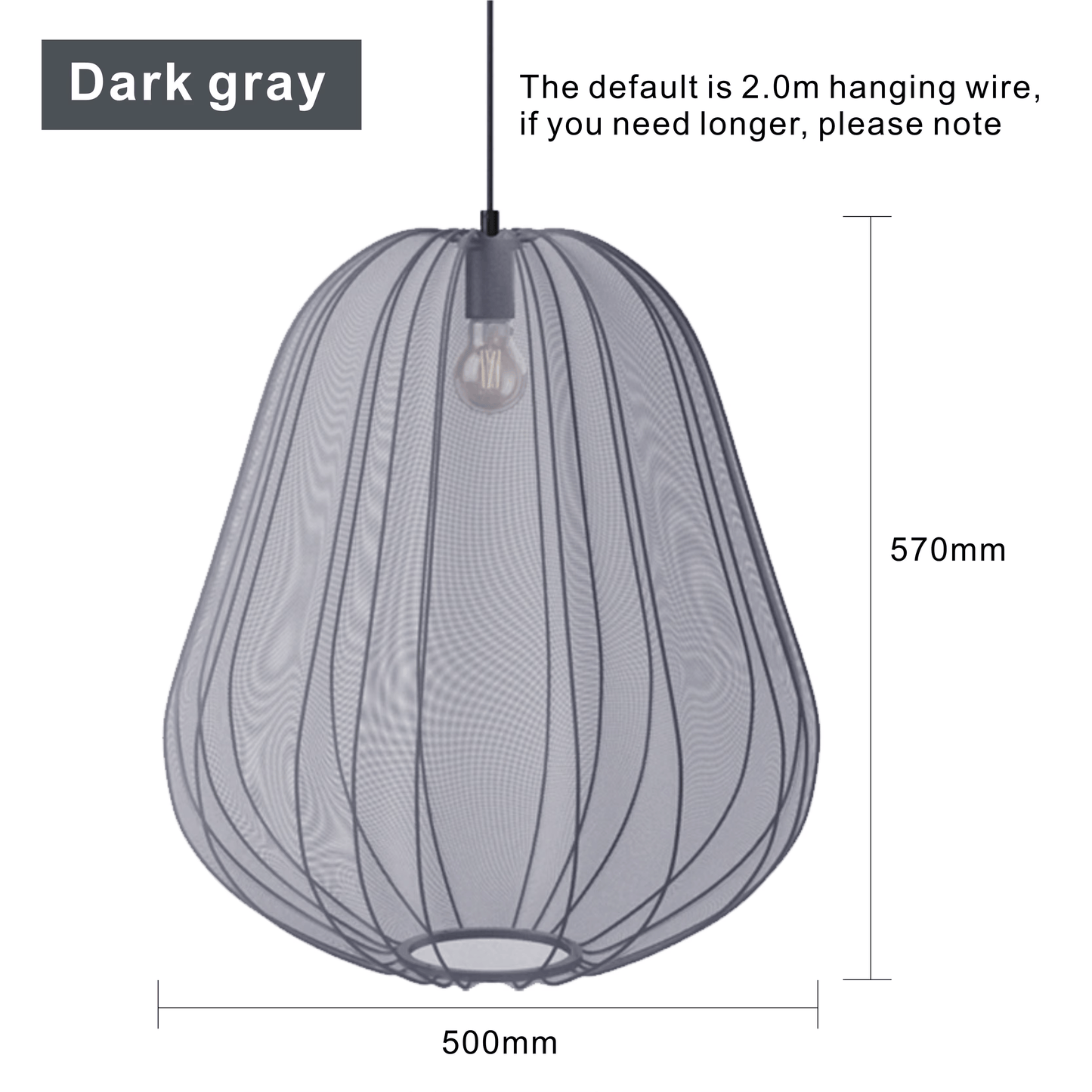Bolia Balloon Pendant Lantern Fabric Lamp