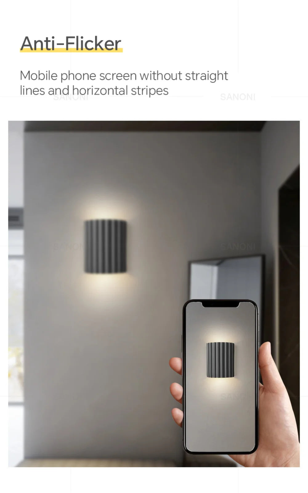 Modern LED Sconce Wall Light Fixture