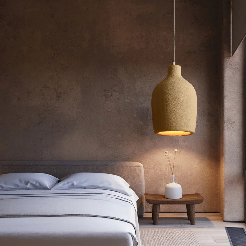Wabi Sabi Art Polystyrene LED Pendant Lights