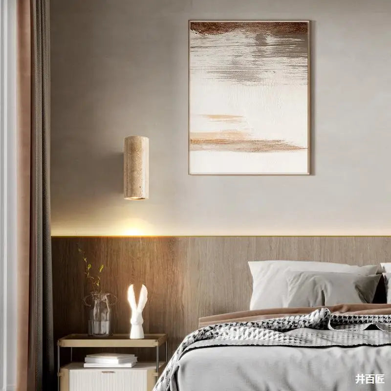 Natural Stone LED Wall Lamp