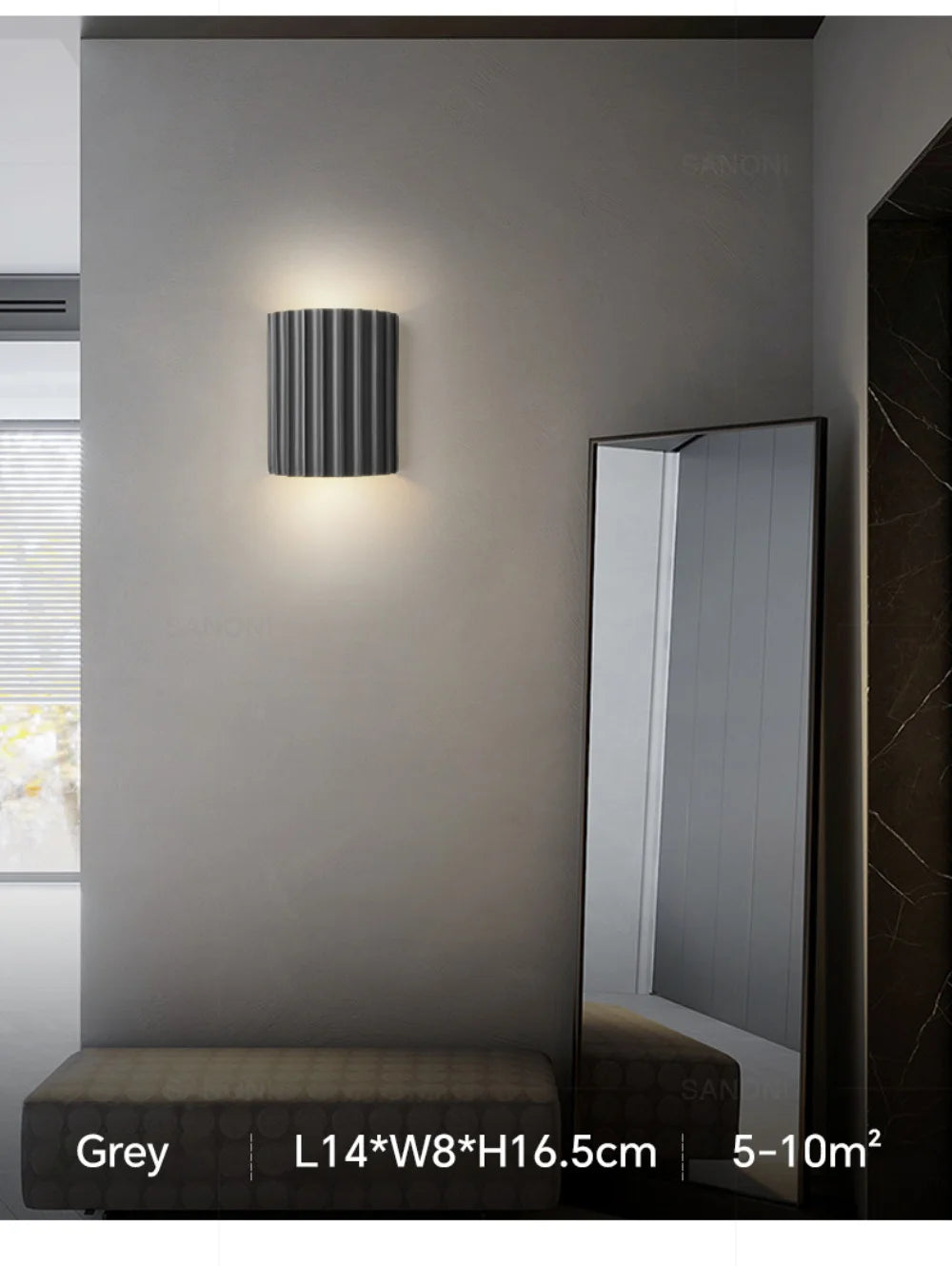 Modern LED Sconce Wall Light Fixture