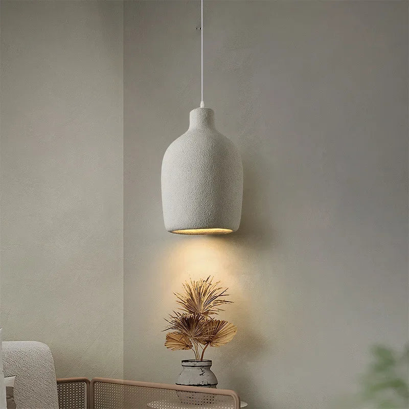 Wabi Sabi Art Polystyrene LED Pendant Lights