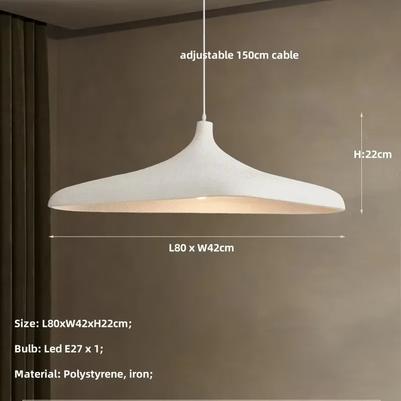 Japanese Wabi-Sabi LED Pendant Hanging Lamp