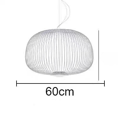 Spokes Pendant Minimalist Birdcage Hanging Light