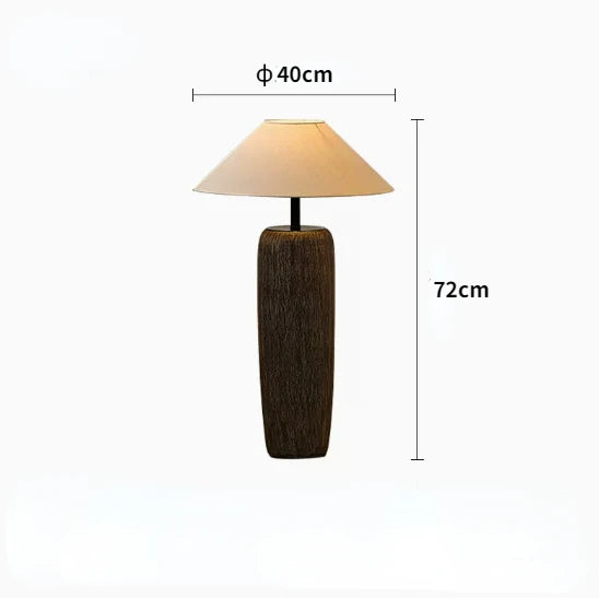 Japanese Antique Pottery Pot Floor Lamp